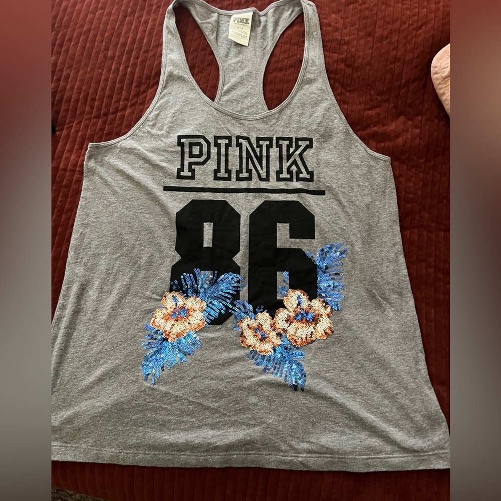 PINK racerback top